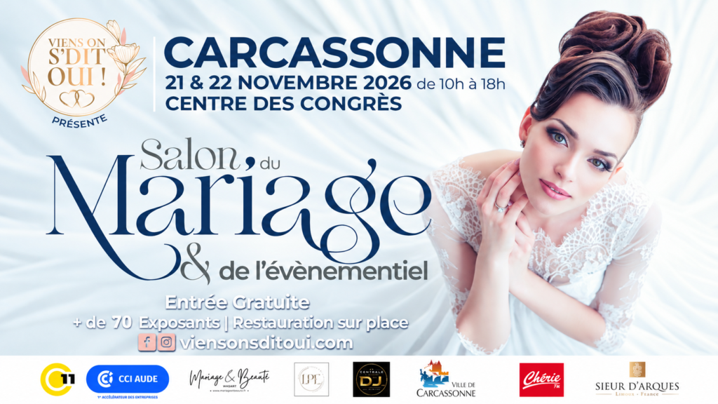 salon du mariage carcassonne 2026